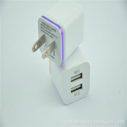 Wall Charger for iPhone/iPad, Bling Circle Design